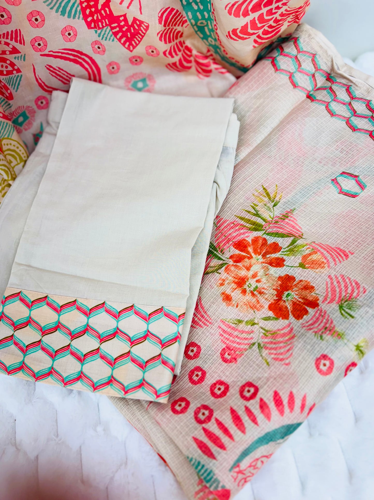 Blush Bloom Flared Set
