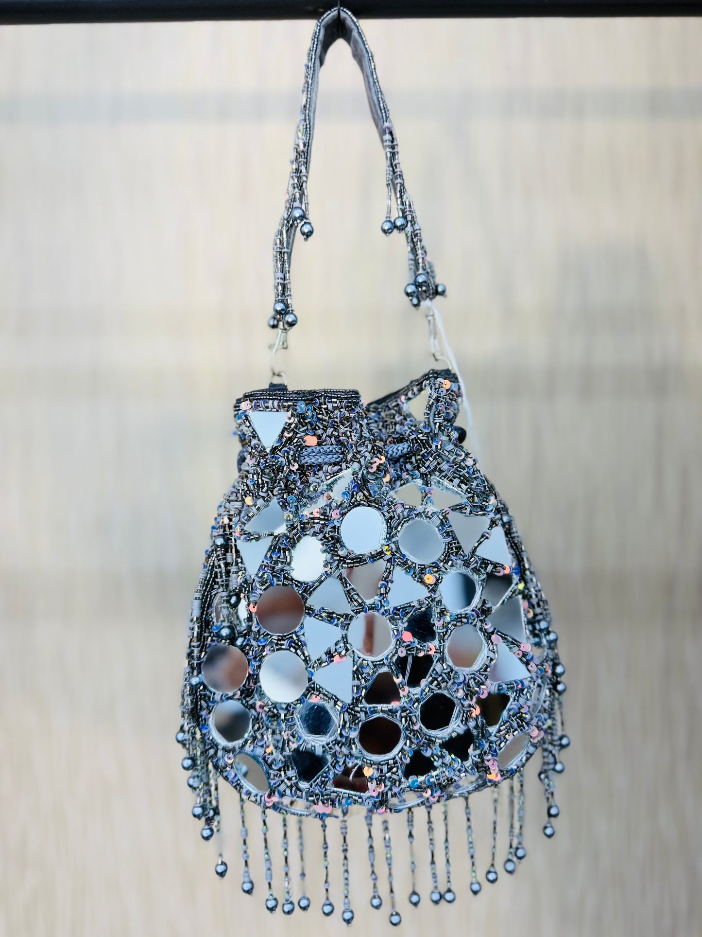 Midnight Reflections- Potli Purse