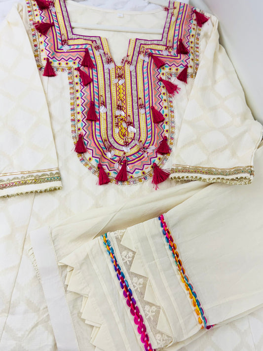 Desert Tassel Charm Cord Set