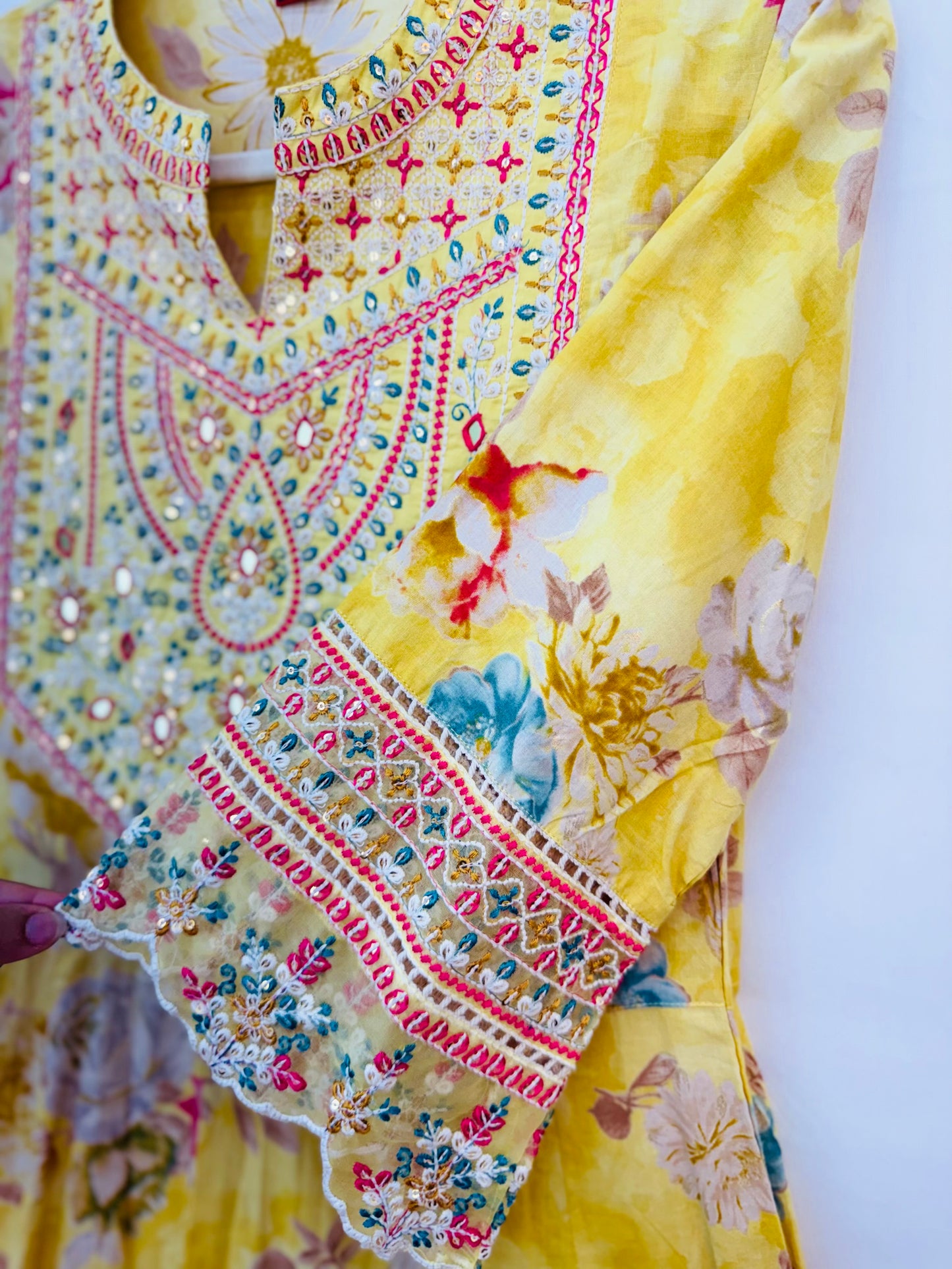 Sunlit Garden Anarkali